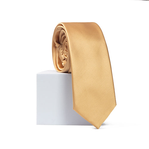 mens gold neck tie