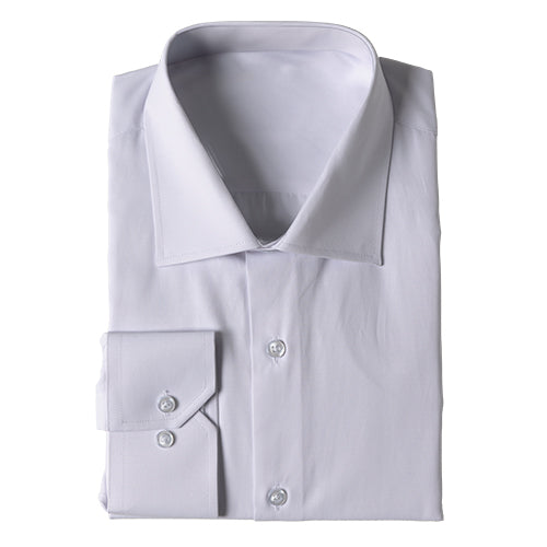White Spread Collar Dress Shirt - The Modern Groom White Spread Collar Dress Shirt - The Modern Groom