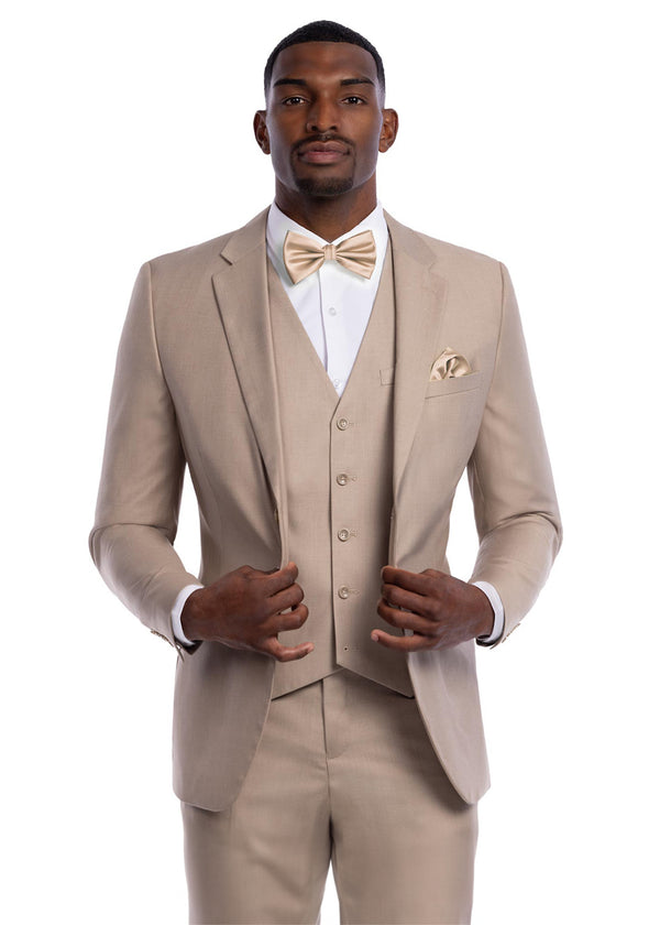 The Tan Wedding Suit