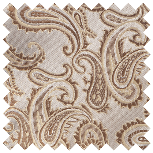 Gold Paisley Swatch