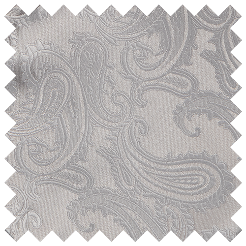 Silver Paisley Swatch