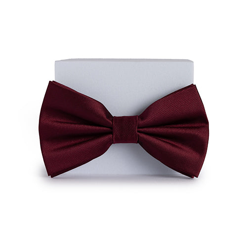 Burgundy Bow Tie