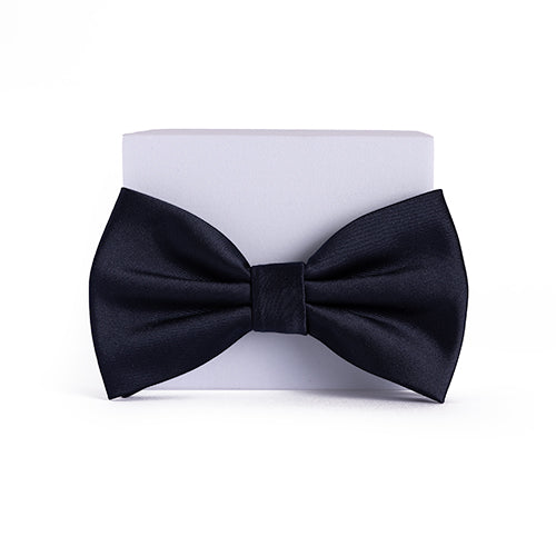 Deep Navy Blue Bow Tie