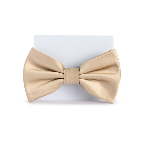 Sand Castle Beige Bow Tie