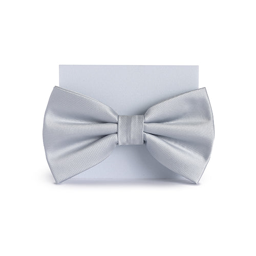 Silver Bow Tie