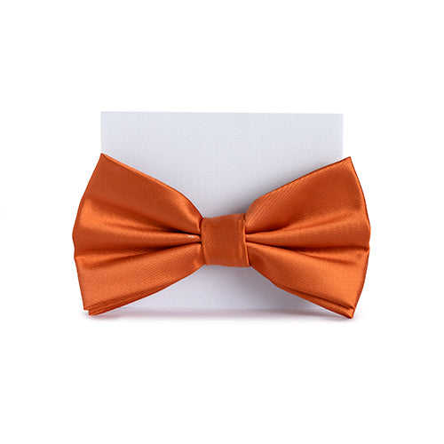 Sunset Orange Bow Tie