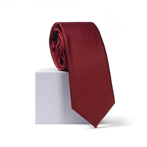 Apple Red Neck Tie