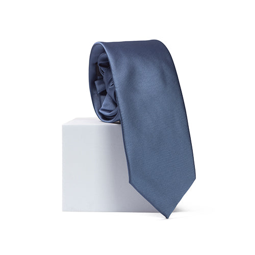 Deep Steel Blue Neck Tie