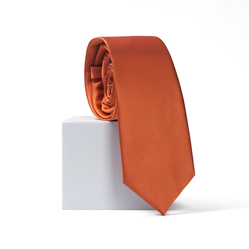 Sunset Orange Neck Tie