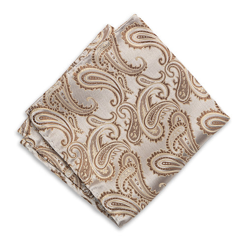 Gold Paisley Neck Tie