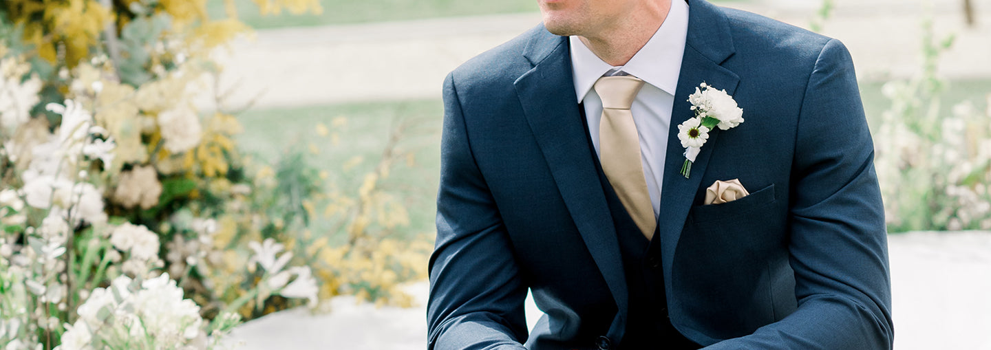 Men’s Wedding Suit Ties | The Modern Groom