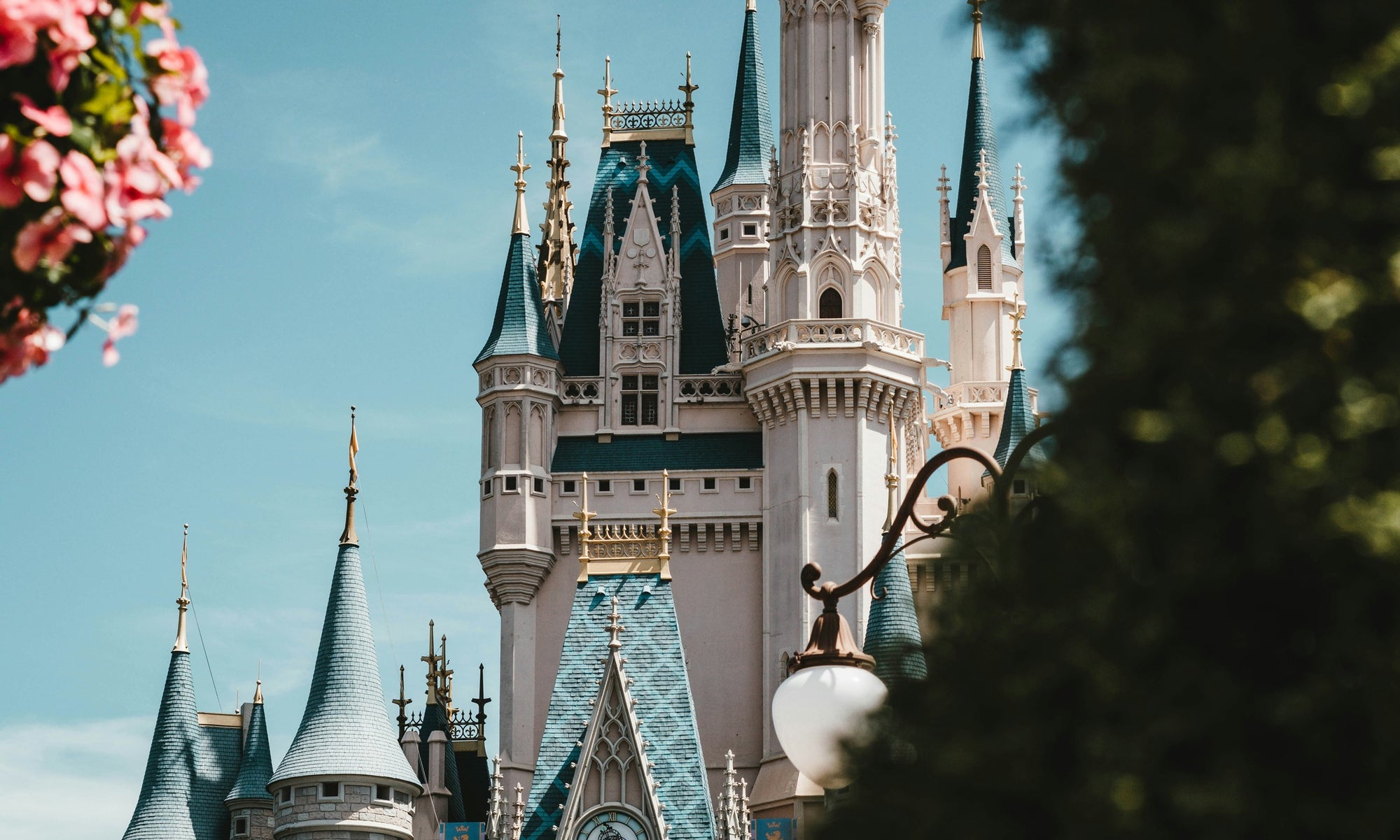 View of Cinderella's Castle in Walt Disney World